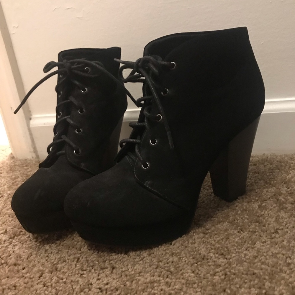 Black booties